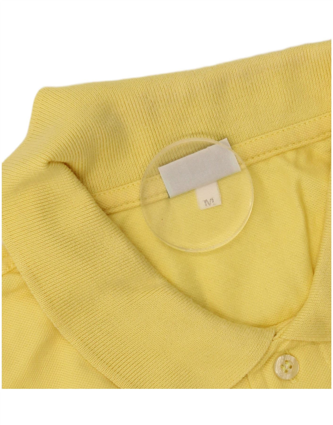 Tricou polo pentru bărbați Diadora, bumbac galben mediu
