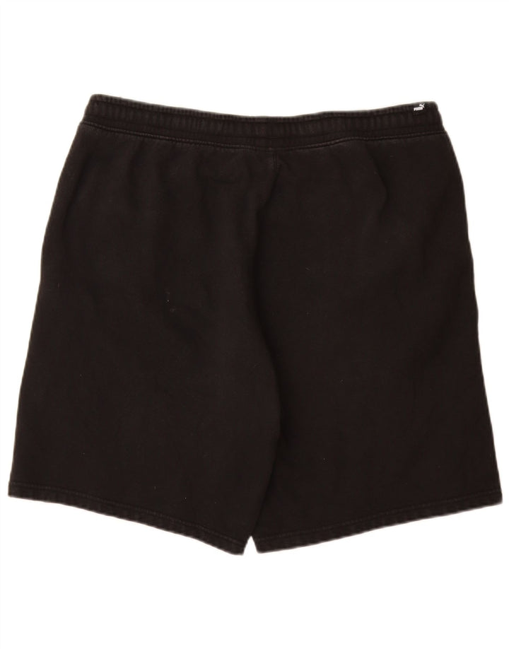 Pantaloni scurți Puma Graphic Sport XL, bumbac negru