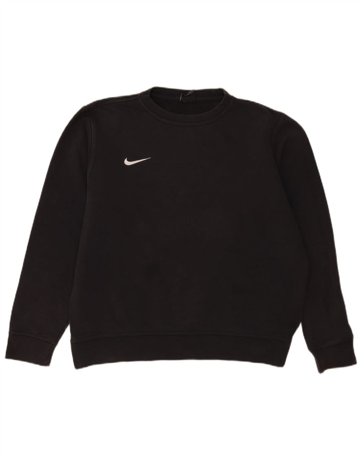Hanorac pentru bărbați Nike Pulover mare, negru, bumbac