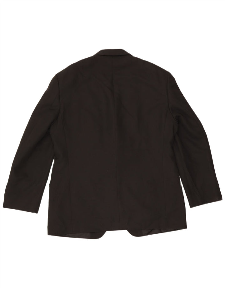 Jachetă pentru bărbați Marks & Spencer, cu 3 nasturi, UK 42 Poliester negru mare