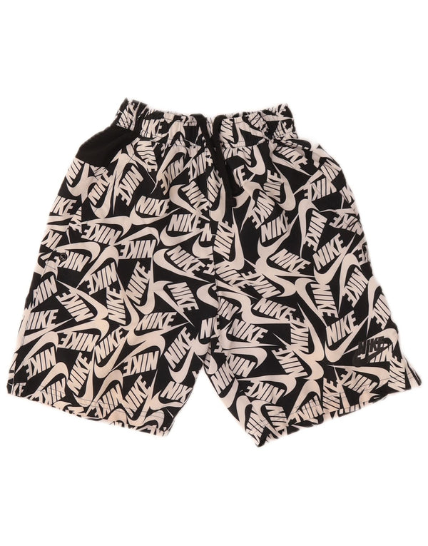 Pantaloni scurți sport Adidas Graphic Standard Fit 10-11 ani, mediu negru