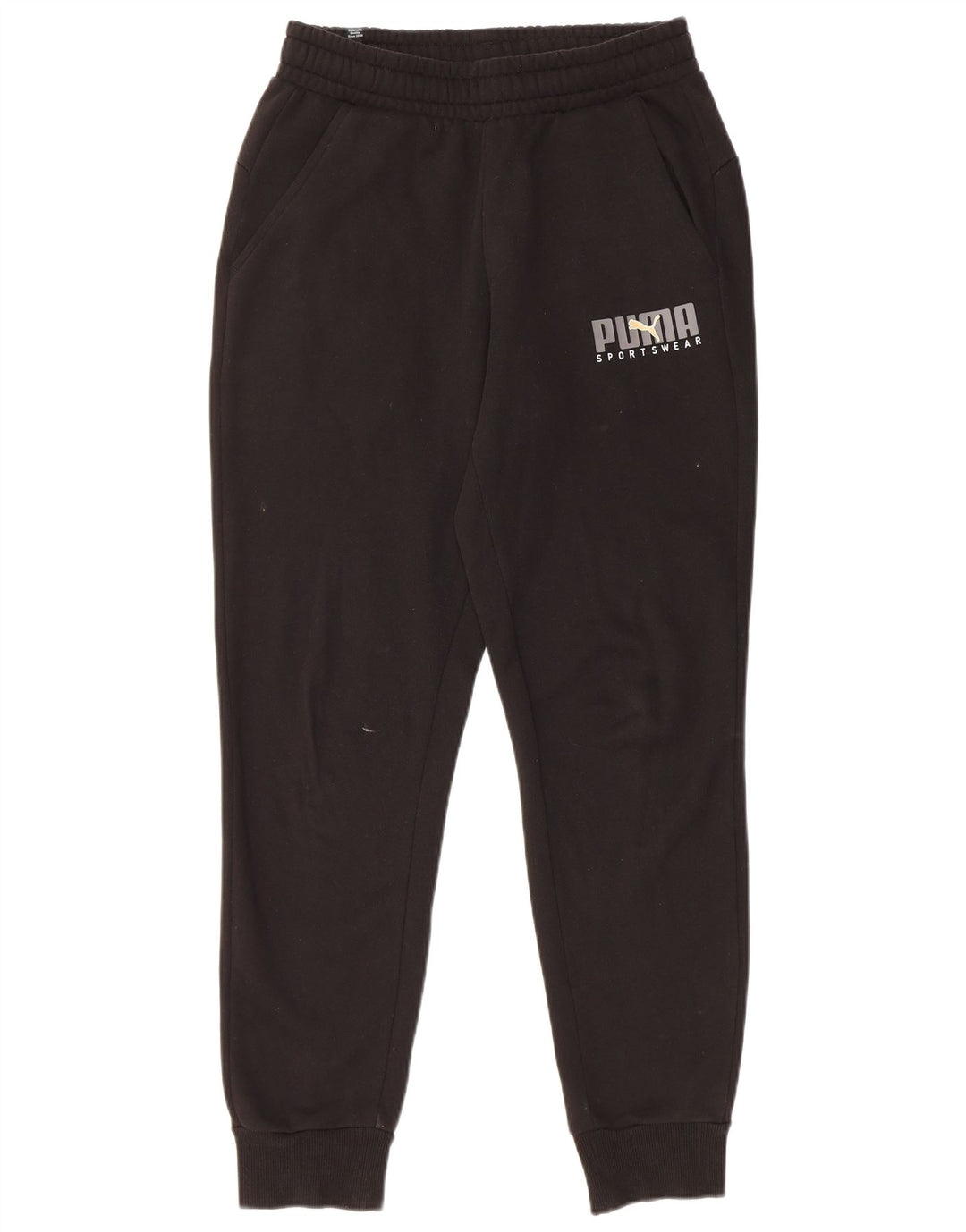 Pantaloni de trening cu grafică Puma pentru bărbați Pantaloni de jogging mici, negru