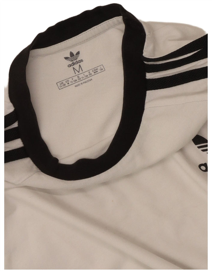 Tricou Băieți Adidas Top 11-12 Ani Mediu Alb