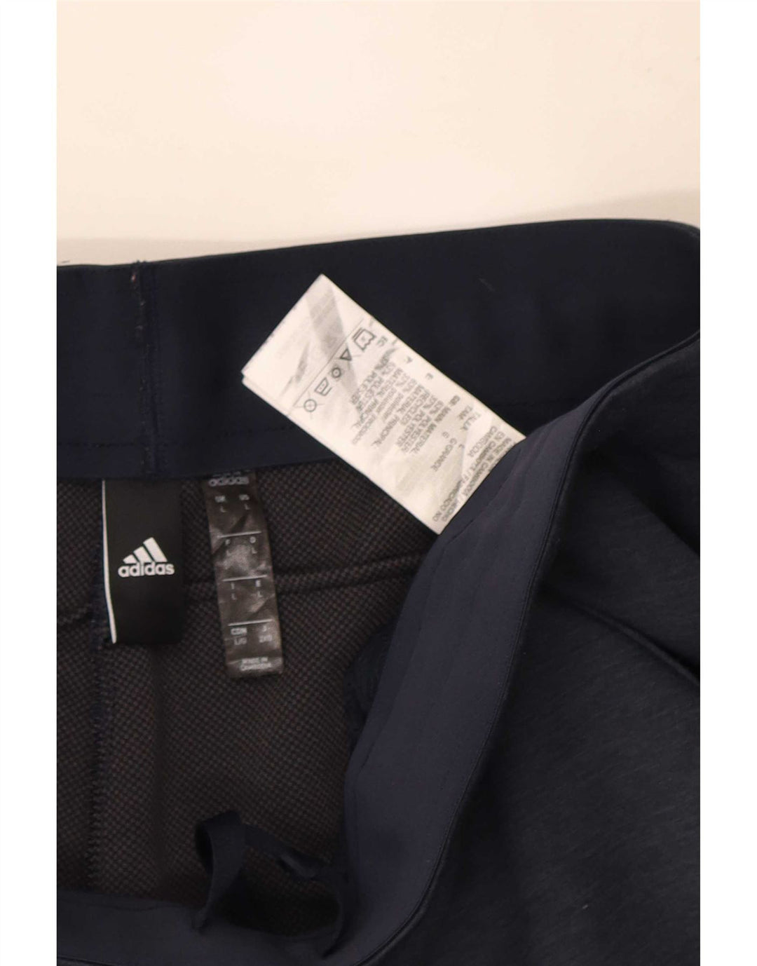 Pantaloni de trening Adidas pentru bărbați, mari, bleumarin, poliester cu pături