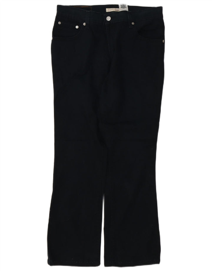 LEVI'S Blugi Bootcut 550 Relaxed Fit pentru femei US 8 Medium W32 L28 Negri