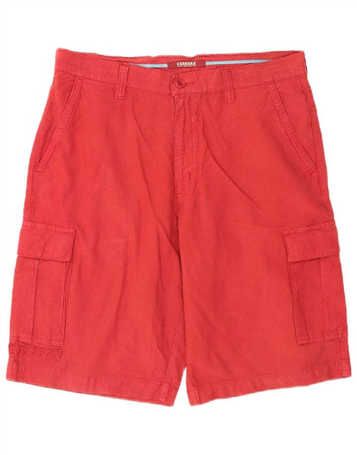 Pantaloni scurți cargo pentru bărbați Carrera IT 52 XL W36 bumbac roșu
