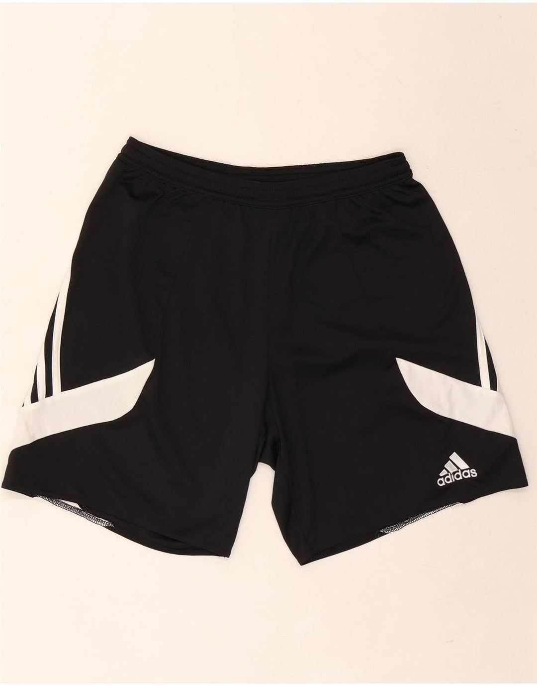 Pantaloni scurți sport pentru bărbați Adidas Climalite, mediu negru, poliester color bloc