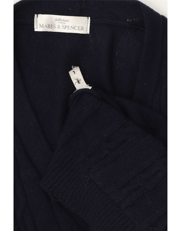 Pulover cardigan pentru bărbați Marks & Spencer, mare bleumarin