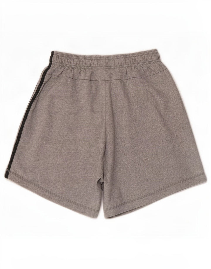 Pantaloni scurți sport adidas pentru bărbați, bumbac, gri mic