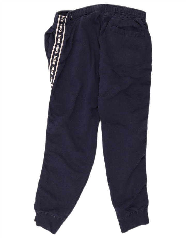 Pantaloni de trening grafic Nike pentru bărbați Pantaloni de jogging, mediu, bleumarin, bumbac
