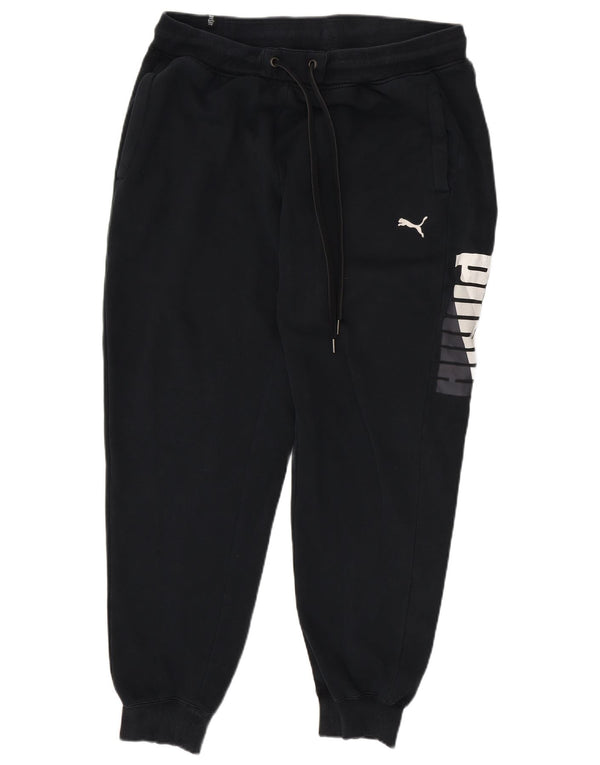 Pantaloni de trening Puma Grafic pentru bărbați Pantaloni de jogging XL, bumbac negru