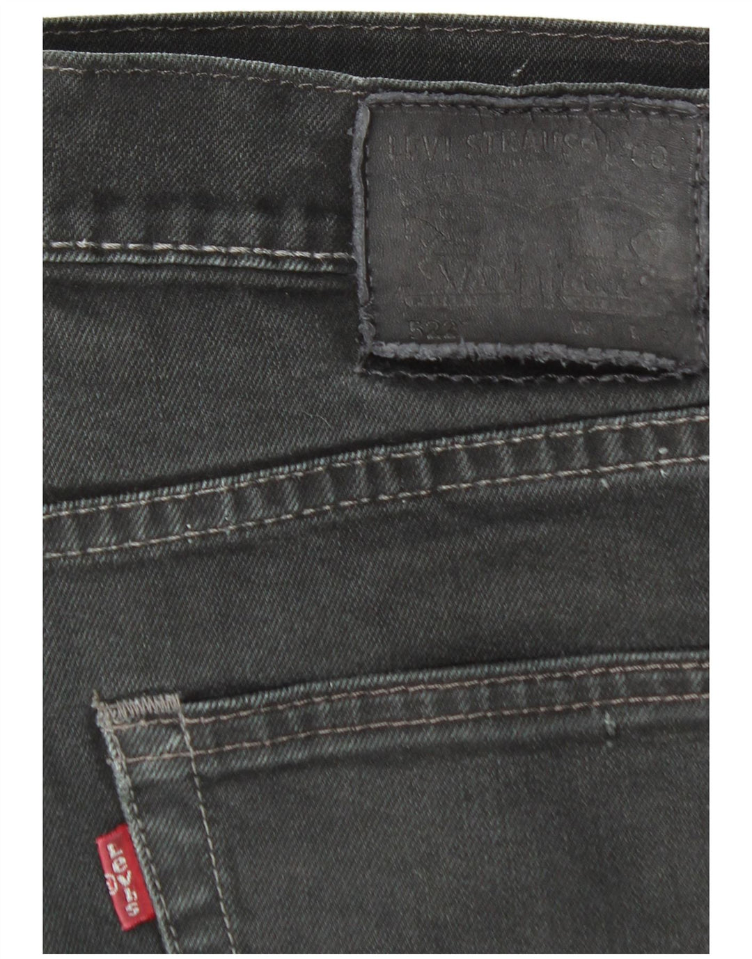 Levi'S 522 Straight Jeans W30 L28 bumbac negru