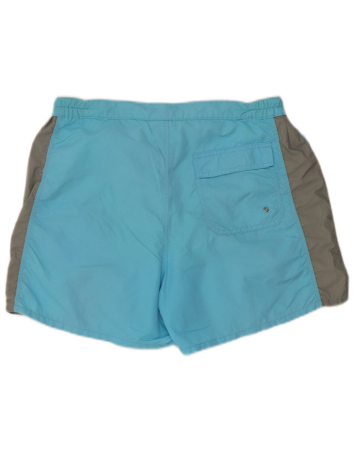 Pantaloni scurți de înot North Sails pentru bărbați, albastru mediu, poliamidă color bloc