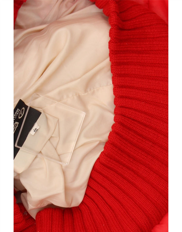 Jachetă căptușită cu glugă pentru bărbați RADICI IT 48 Poliamidă roșie medie