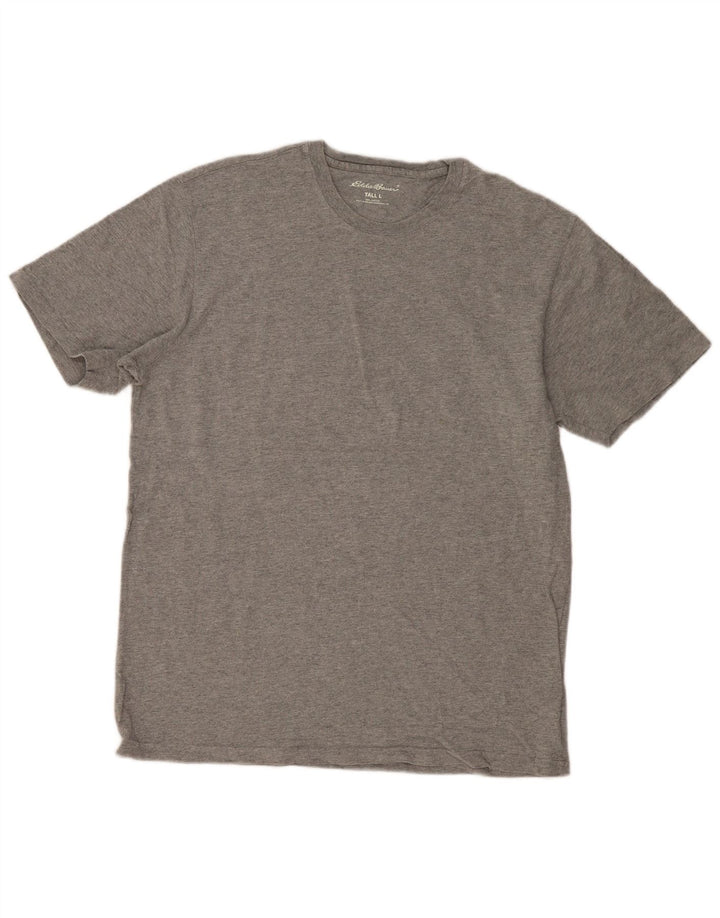 Tricou înalt pentru bărbați Eddie Bauer Top mare bumbac gri