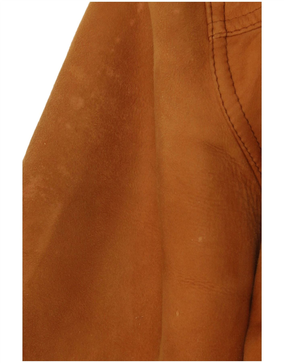 Jachetă din shearling pentru bărbați VINTAGE UK 40 mare maro