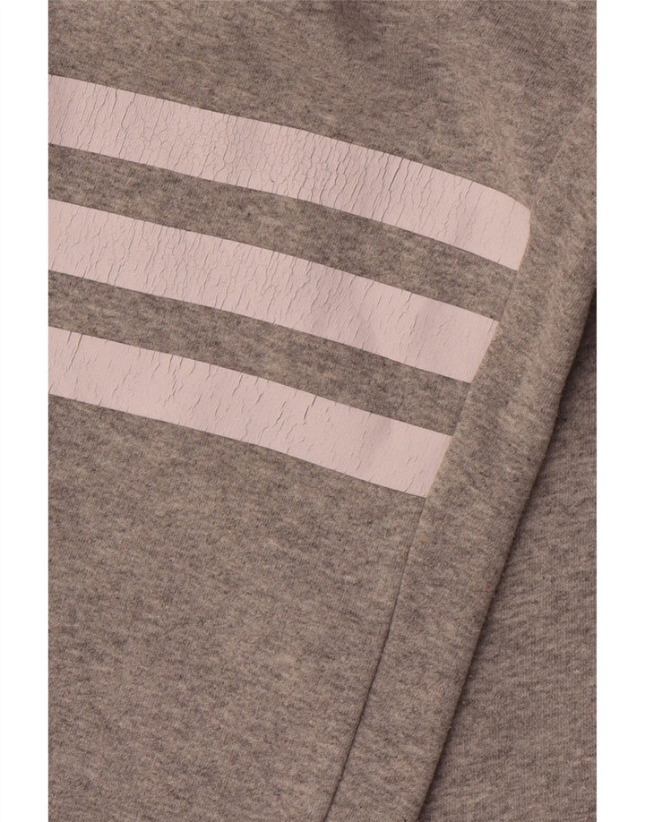 Pantaloni de trening ADIDAS pentru bărbați Joggeri mari, gri bumbac