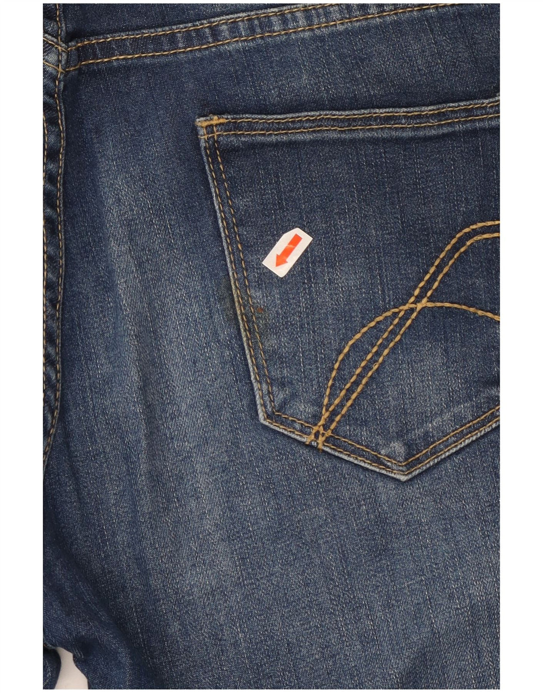 French Connection Blugi evazați Bootcut pentru femei US 16 2XL W38 L33 Bumbac albastru