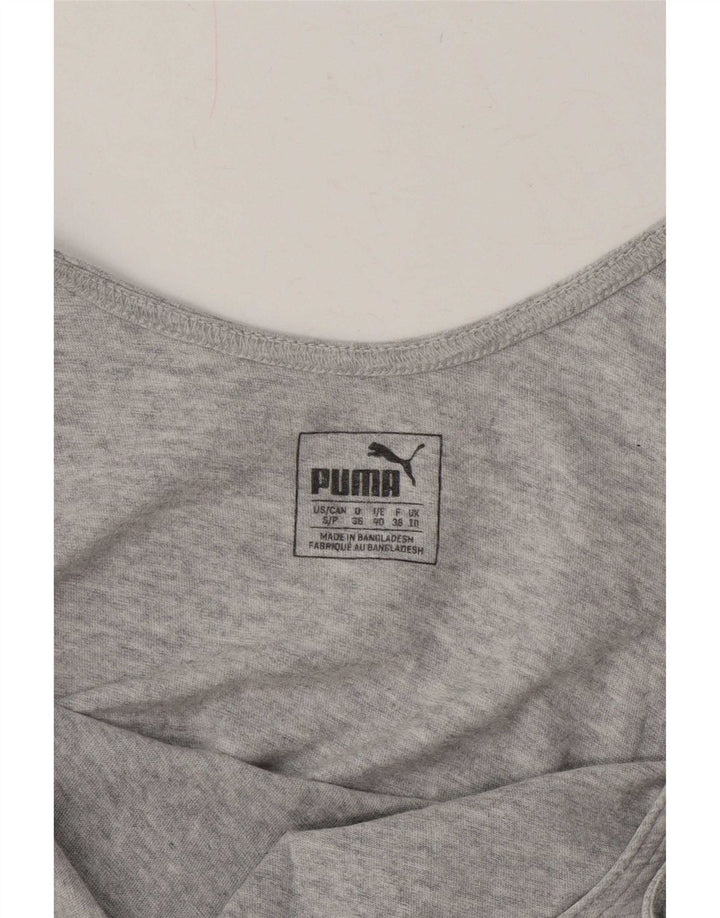 Vesta grafică pentru femei Puma UK 10 Small Grey Flecked