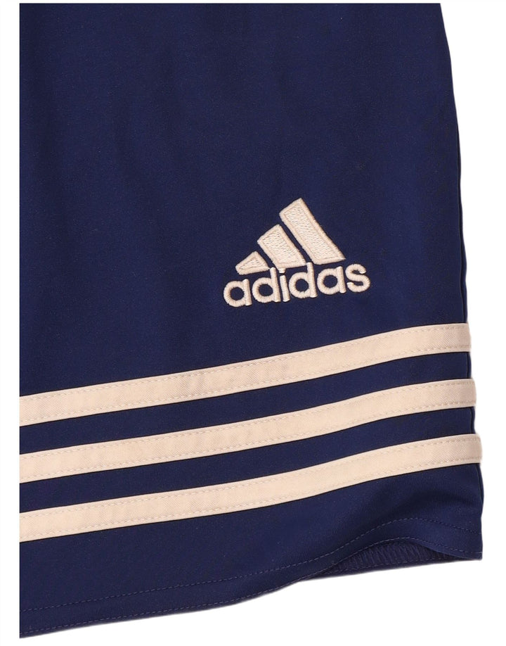 Pantaloni scurți sport pentru bărbați Adidas Climalite, mediu bleumarin