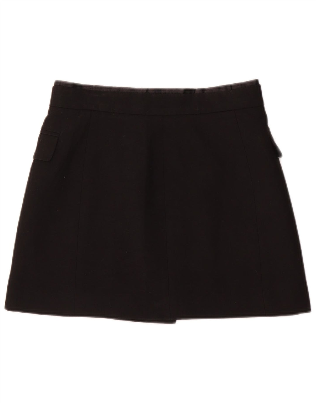 Fusta Mini Wrap Femei Zara Mic W26 Negru