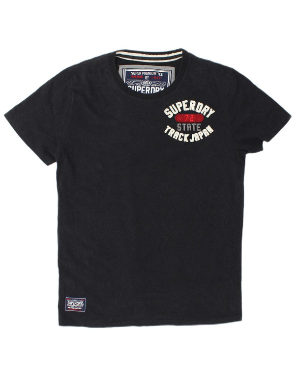Tricou grafic pentru bărbați Superdry Top XL bumbac negru