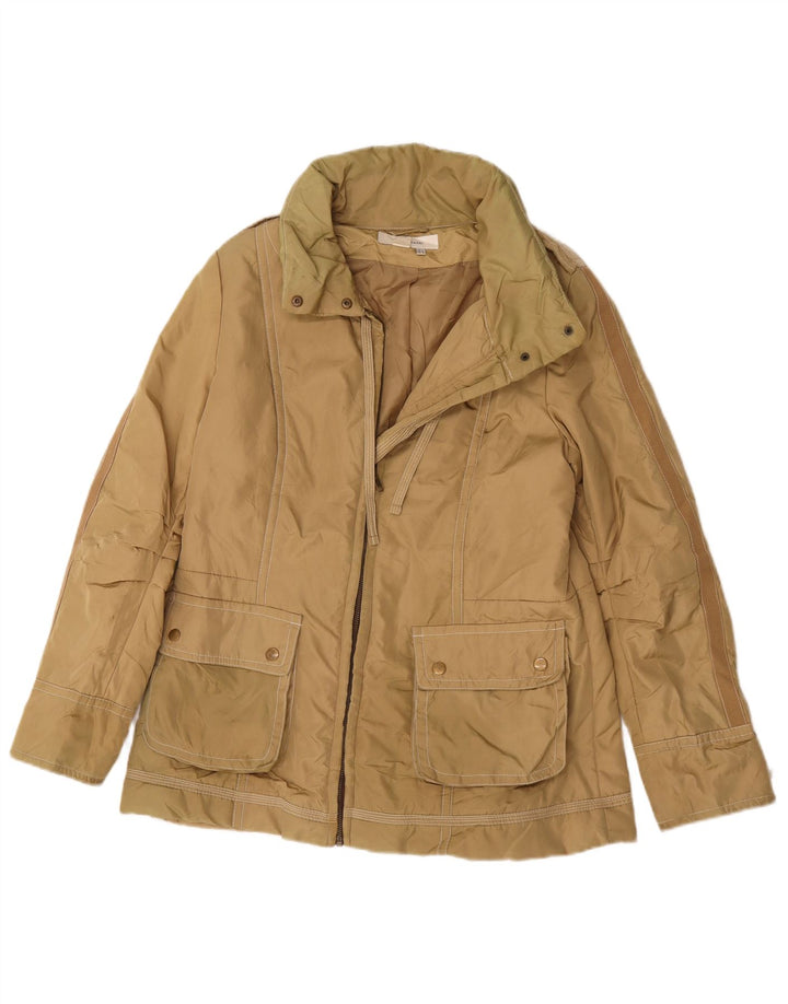 Jachetă pentru femei Zara UK 18 XL, bej, nailon