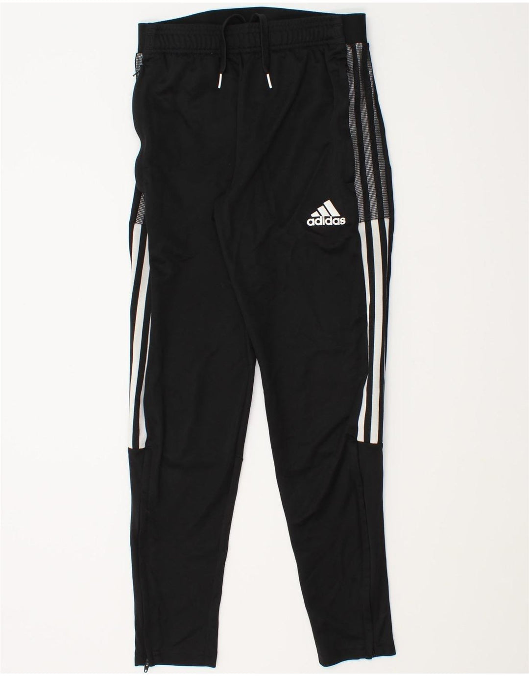 Pantaloni de trening Adidas Aeroready pentru femei UK 8 Poliester negru mic