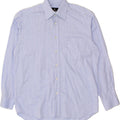 ROCCOBAROCCO Mens Shirt Size 15 1/2 Medium Blue Vintage Roccobarocco and Second-Hand Roccobarocco from Messina Hembry 