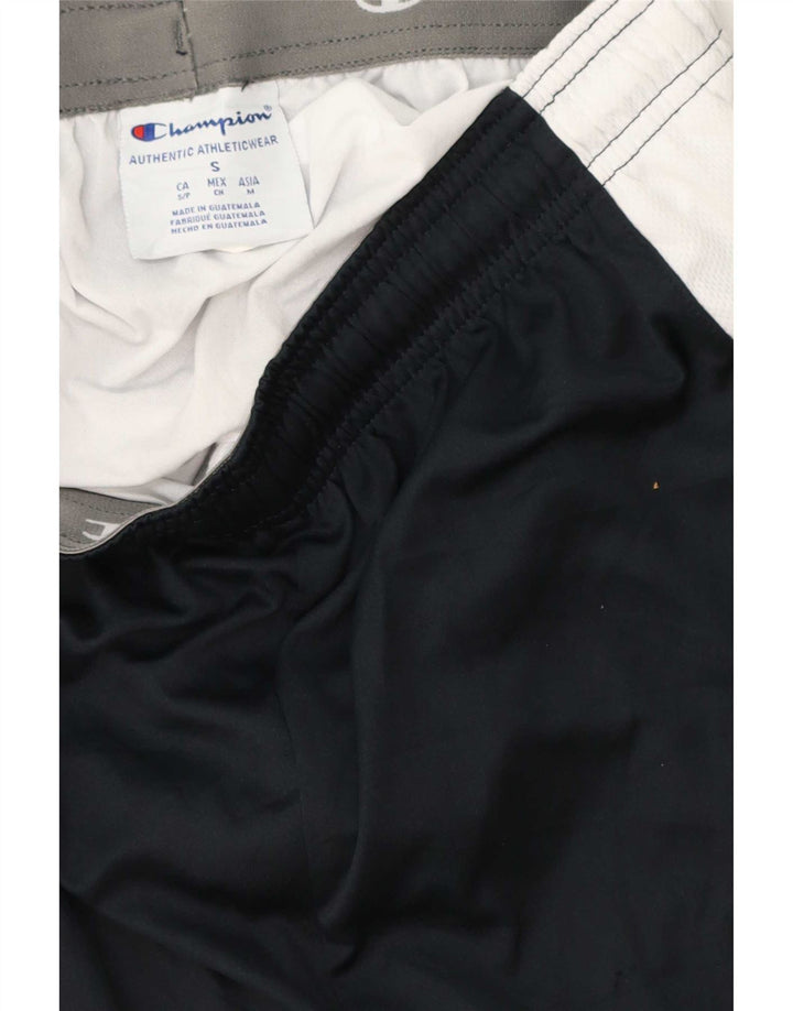 Pantaloni scurți sport Champion pentru bărbați, mici, bleumarin, poliester color bloc