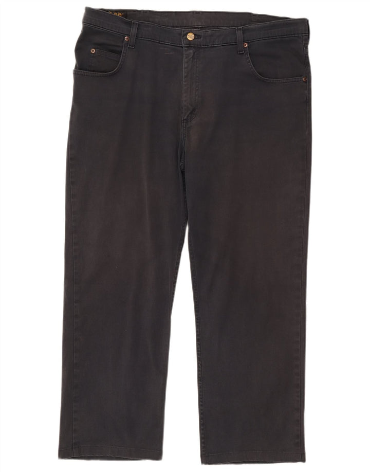Pantaloni casual drepti pentru bărbați Lee W40 L27 negri