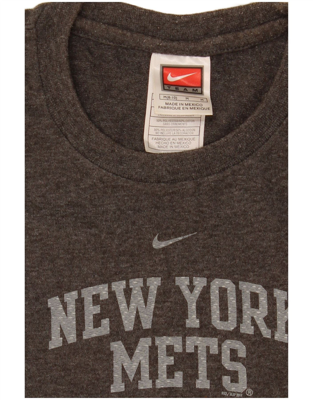 Tricou grafic Nike pentru femei Top US 8/10 Medium Gri Pete Poliester