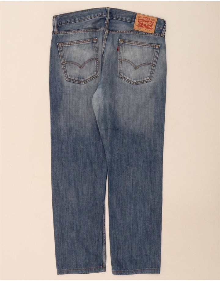 Blugi drepti pentru bărbați Levi's 514 W34 L28 Bumbac albastru