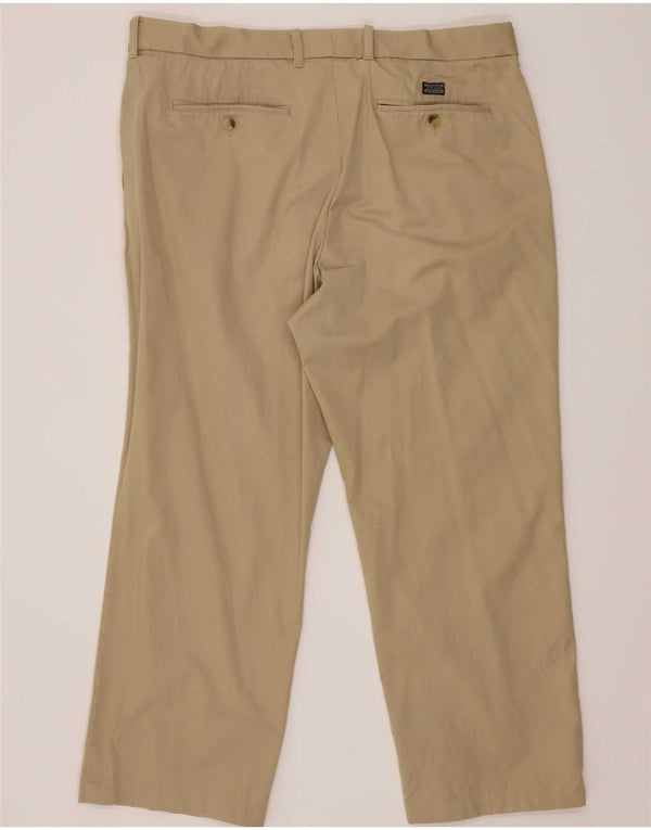 Pantaloni chino drepți pentru bărbați Marks & Spencer L40 L29 bumbac bej