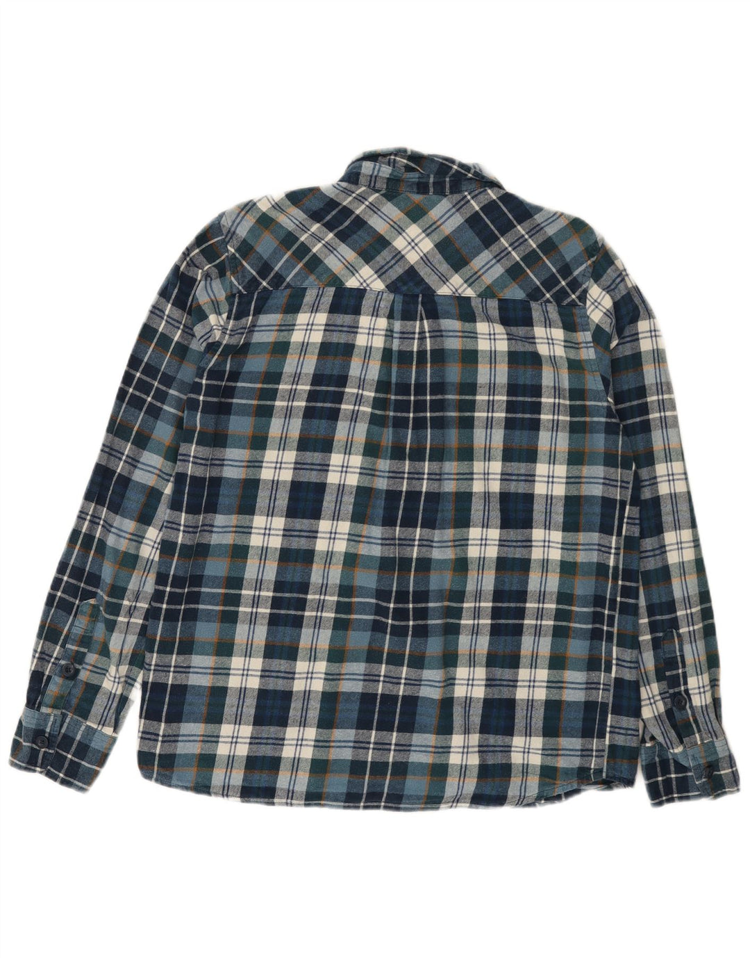 Cămașă de flanel pentru bărbați MOUNTAIN WAREHOUSE, bumbac cu carouri albastre mari