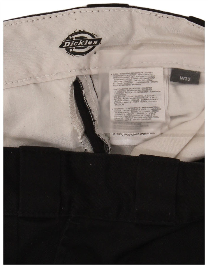 Pantaloni chino drepți pentru bărbați Dickies L30 L30 Poliester negru