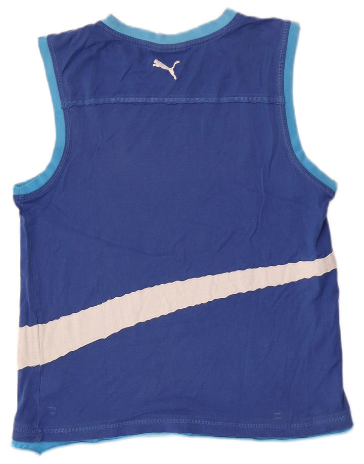 Vestă grafică pentru bărbați Puma, bluză medie, bumbac color bloc