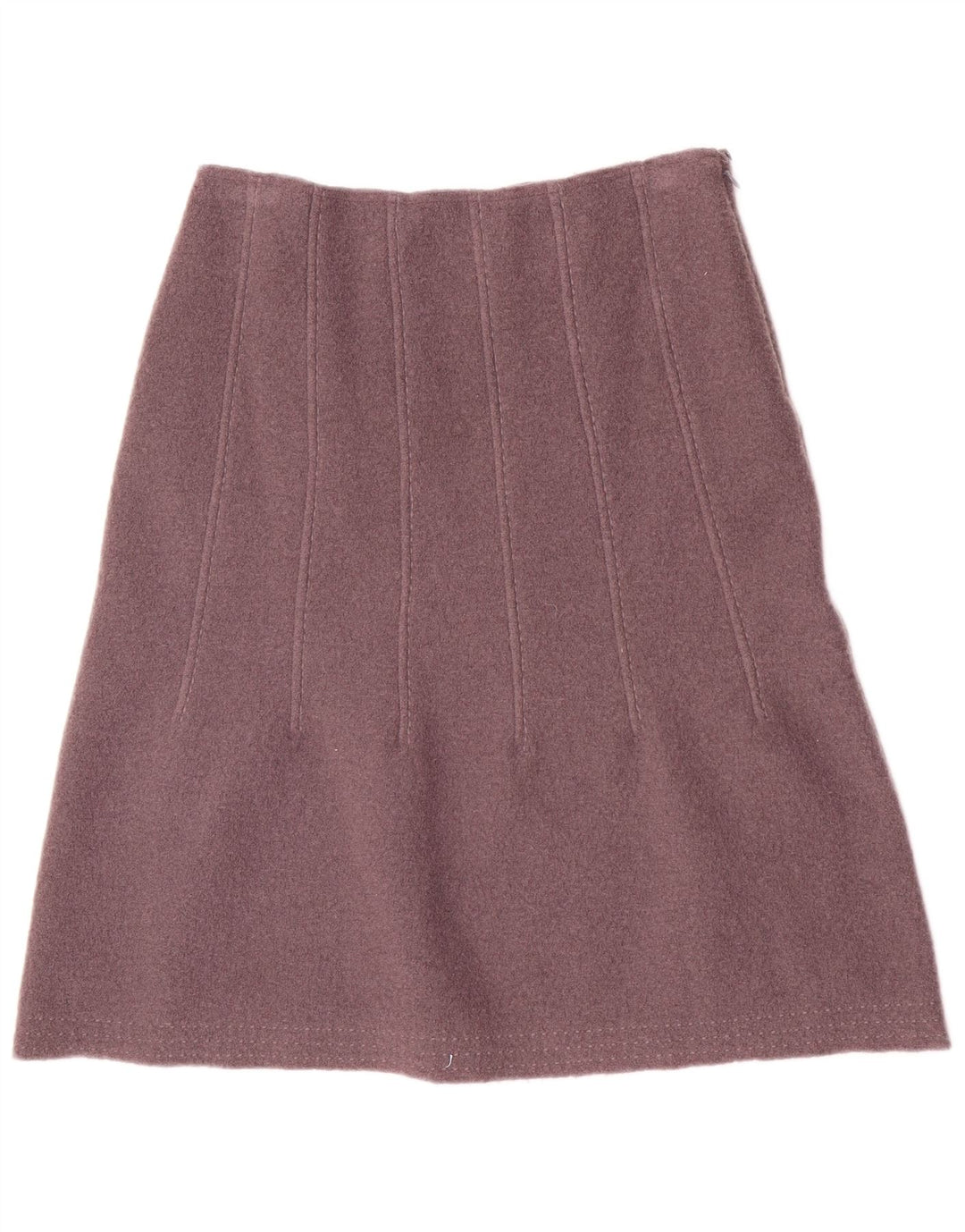 Fenn Wright Manson Fustă A-Line pentru femei Lână mov W30 mare