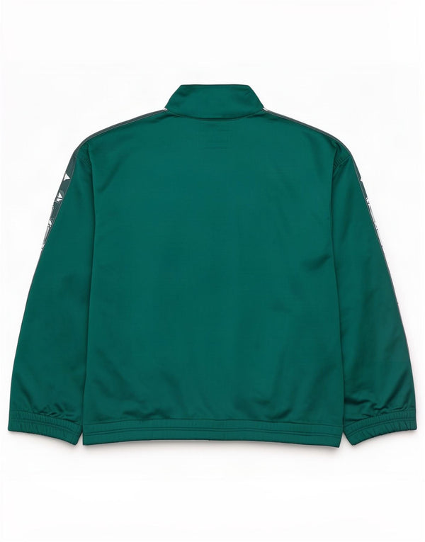 Jachetă de top pentru trening grafic Diadora pentru bărbați, mare, verde, colorblock