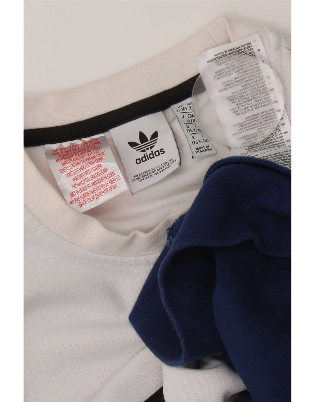 Pulover cu grafică Adidas pentru băieți 15-16 ani, multicolor, bloc de culoare