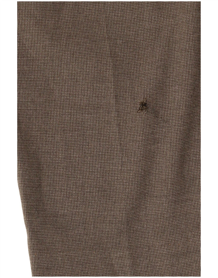 Marks & Spencer Pantaloni casual slim pentru bărbați L36 L29 Maro Poliester