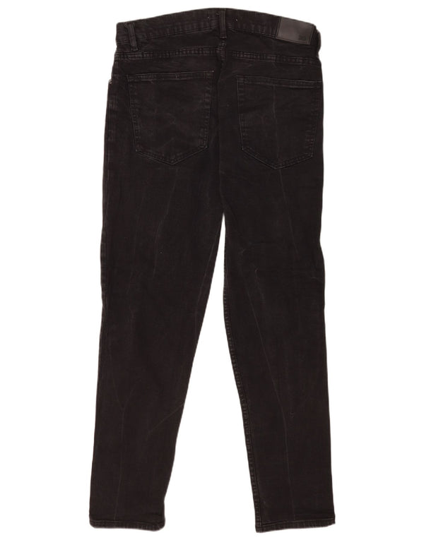 Blugi slim pentru bărbați Zara EU 44 Large W34 L29 Bumbac negru