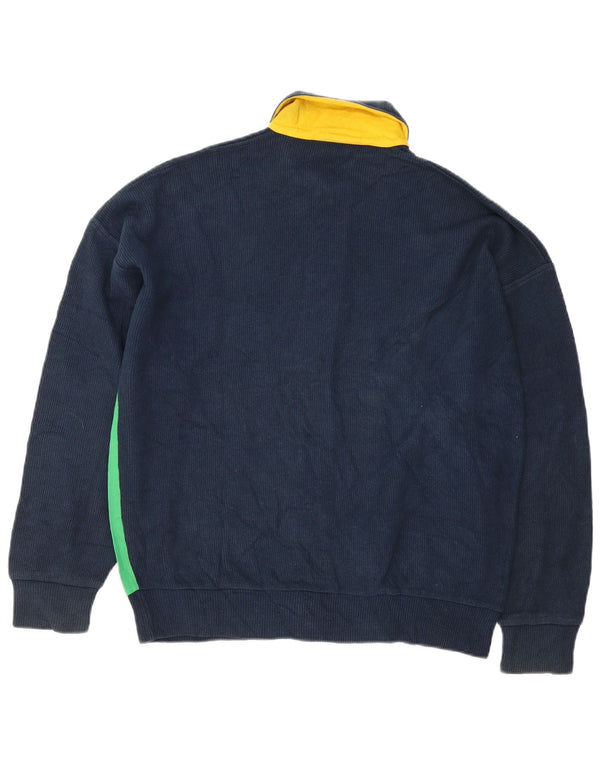 Pulover cardigan pentru bărbați Peter Brown IT 48, mediu, bleumarin, bumbac color bloc