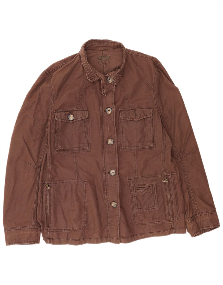 Marlboro Classics Jachetă Utilitară Reversibilă EU 50 3XL Bumbac Maro
