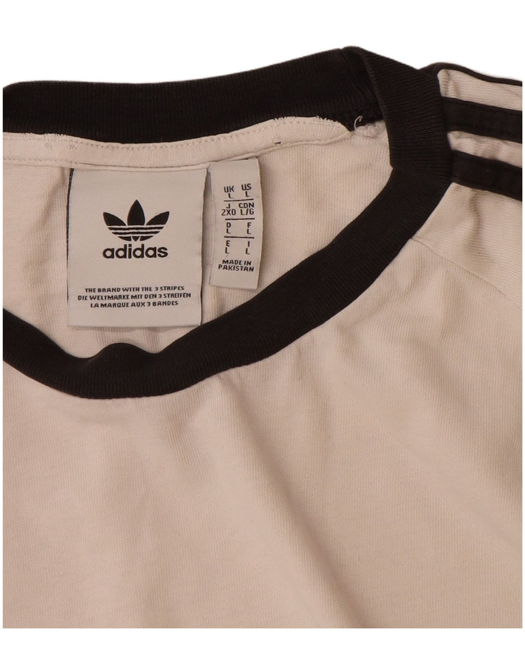 Tricou pentru bărbați Adidas Top mare, alb, bumbac