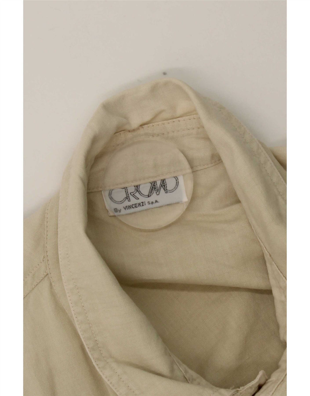 Jachetă vintage pentru femei, UK 16, mare, bej