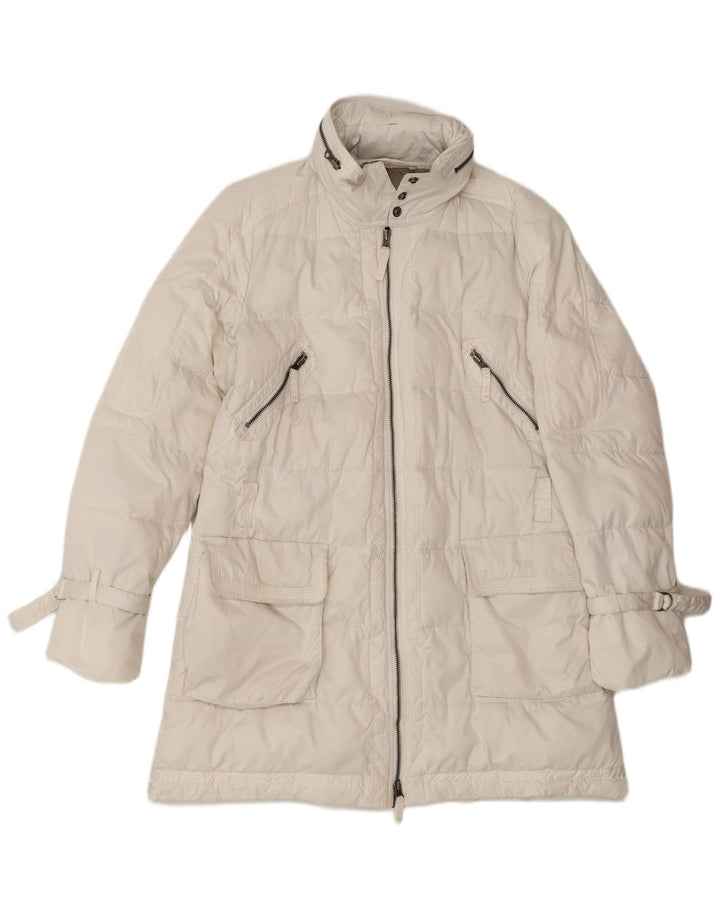 Palton căptușit pentru femei Marlboro Classics EU 46 XL Poliester alb