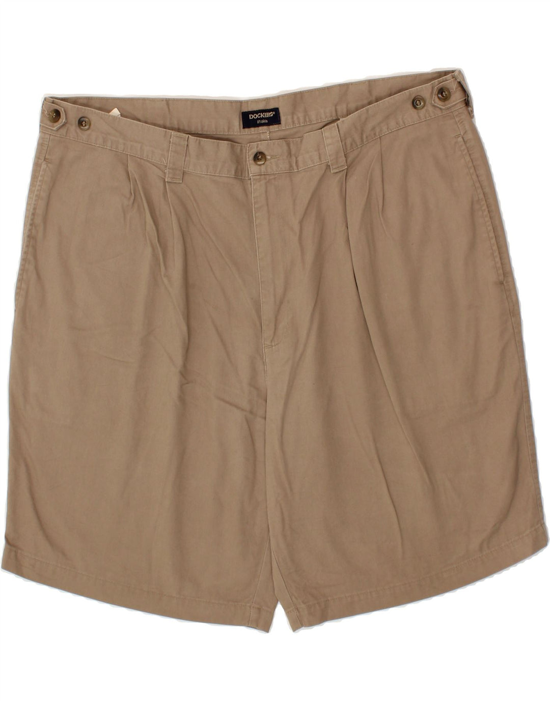 DOCKERS Mens Chino Shorts W42 2XL Beige Cotton Vintage Dockers and Second-Hand Dockers from Messina Hembry 