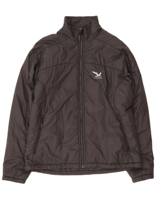 SALEWA Jachetă căptușită pentru bărbați EU 48 Medium Black Poliamidă Sport