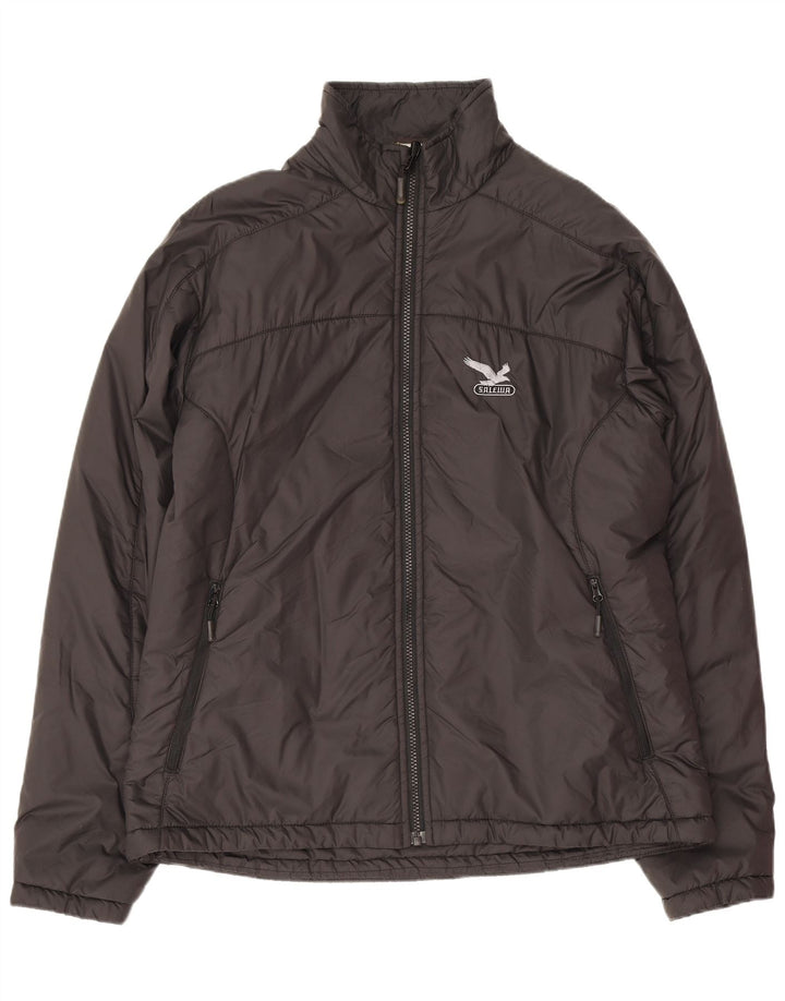 SALEWA Jachetă căptușită pentru bărbați EU 48 Medium Black Poliamidă Sport
